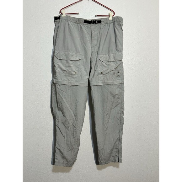 Vintage REI Convertible Cargo Pants Mens 38 Hiking Gorpcore Zip Off Safari Guide - Picture 1 of 16